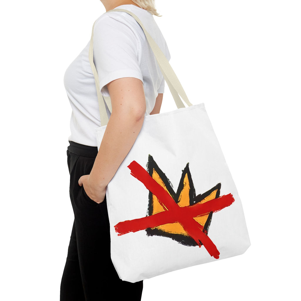 No Kings Day Tote I March 28th I Hand Painted Original I Two Sizes
