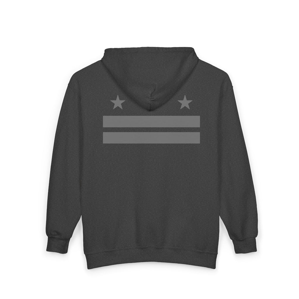 Free DC Flag Hoodie, Muted Protest for Everyday Wear - No Kings