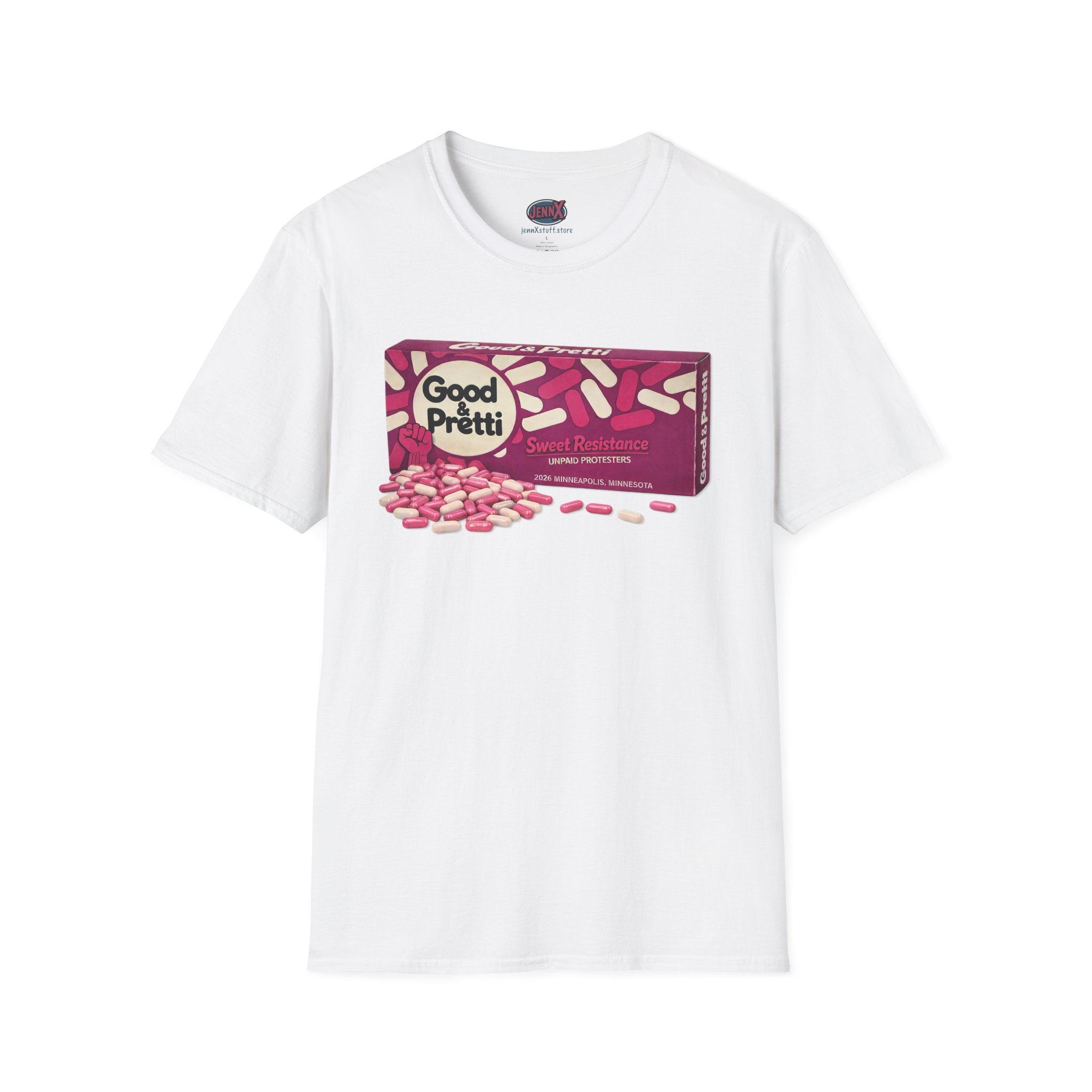 Good Pretti Good and Plenty Candy Box T-Shirt | Original Design