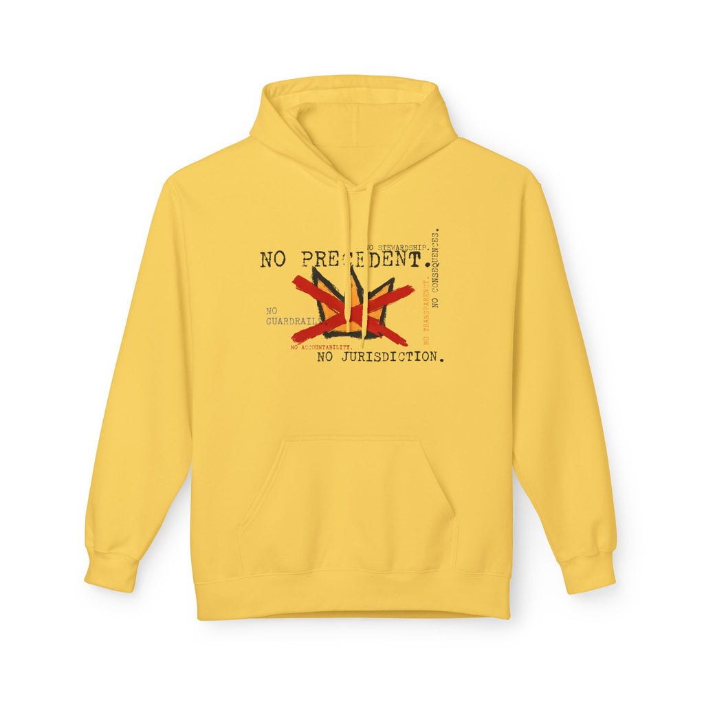 Anti-Trump No Kings hoodie - Hand-drawn - Original Design - Free No Kings sticker