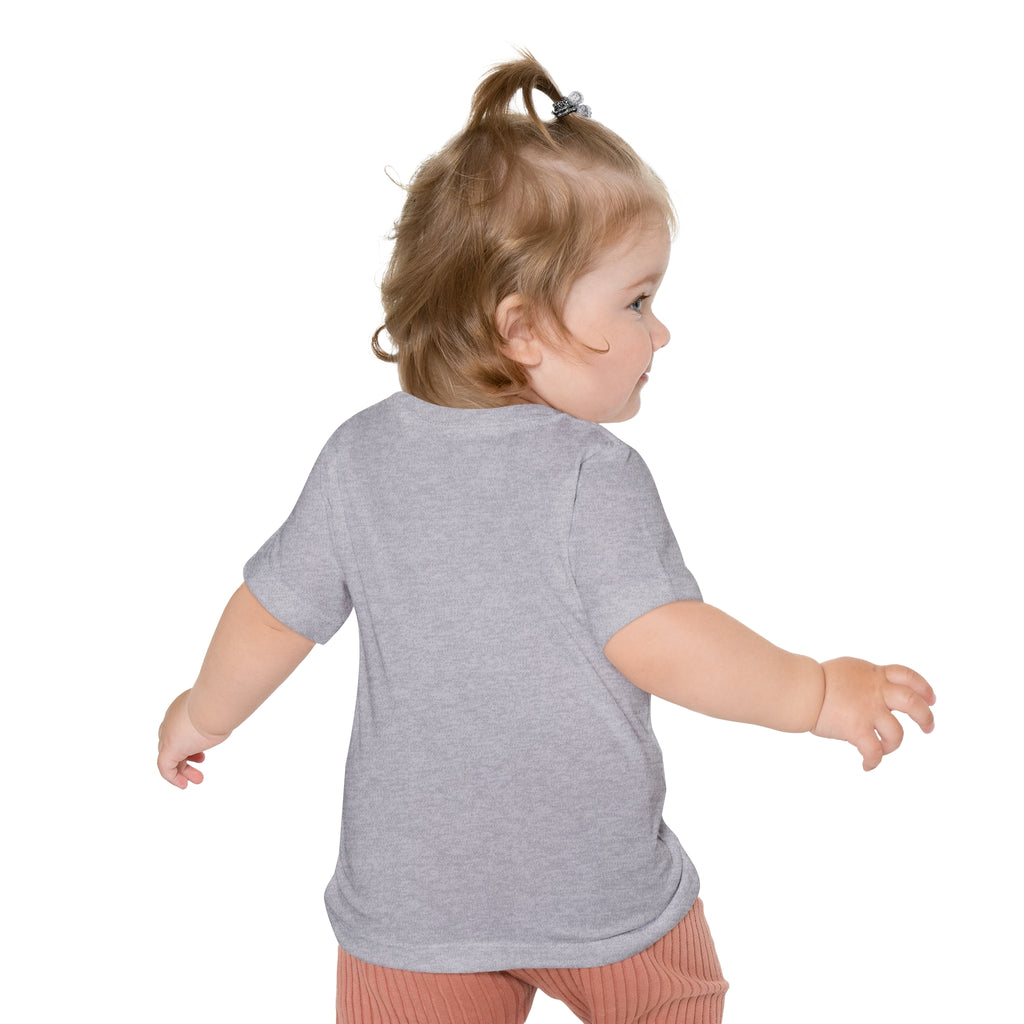 Hand-Drawn Peace Sign Baby T-Shirt | Minimal Hippie Graphic
