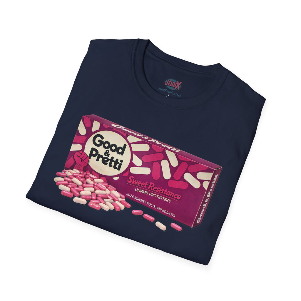 Good Pretti Good and Plenty Candy Box T-Shirt | Original Design
