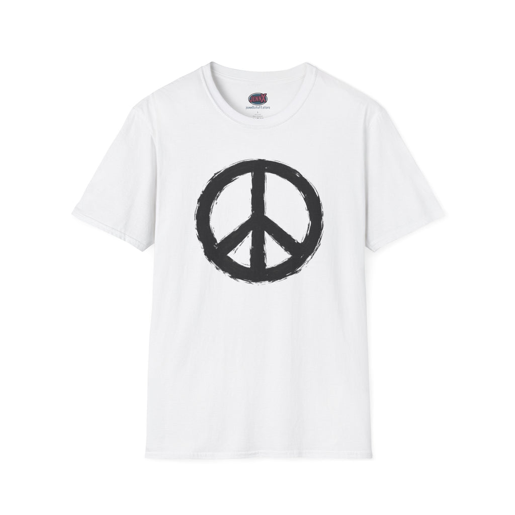 Peace Sign hand-painted T-Shirt | Anti War