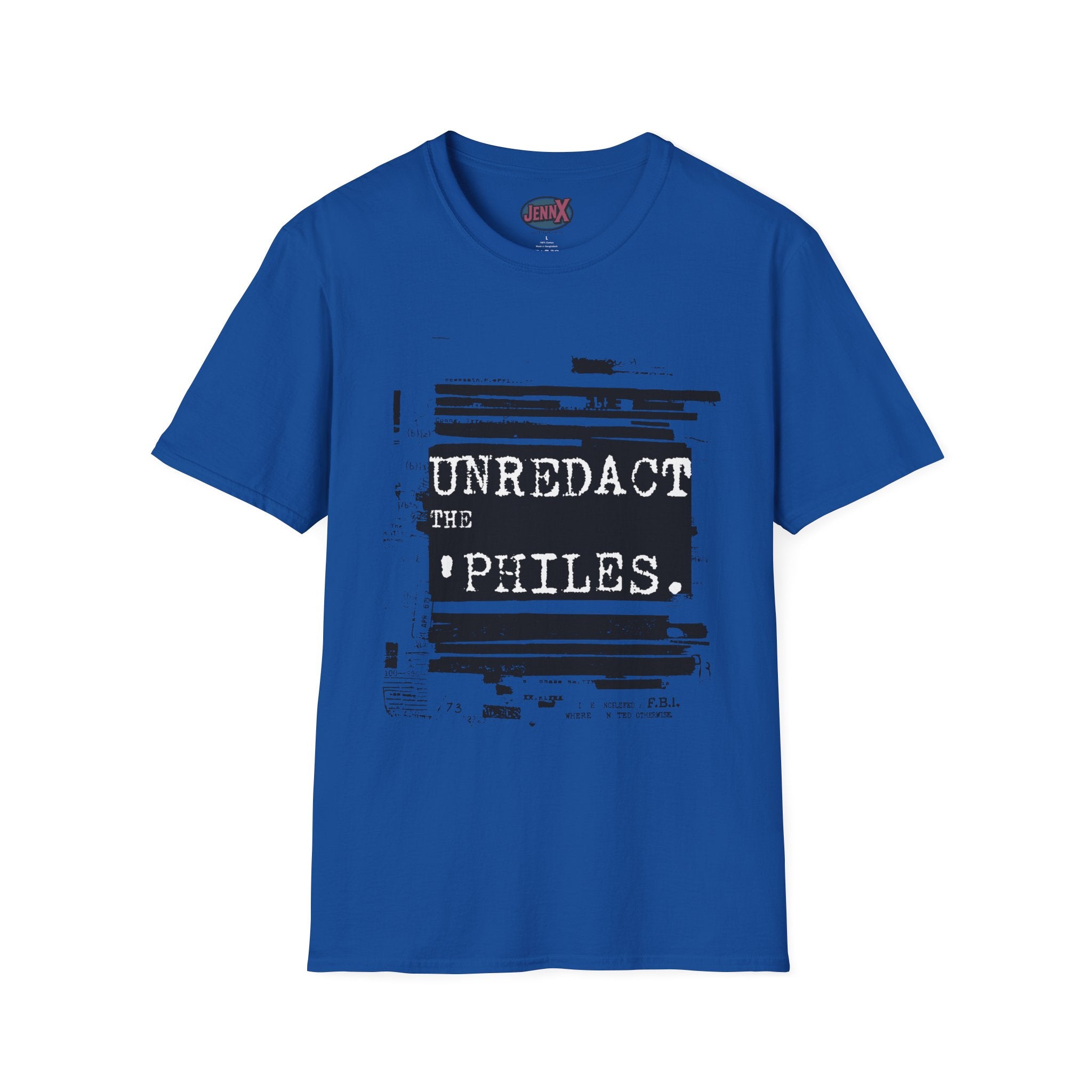 Unredact the ' Philes Redacted F.B.I. Justice Department Epstein Files Design - Original Artist Design