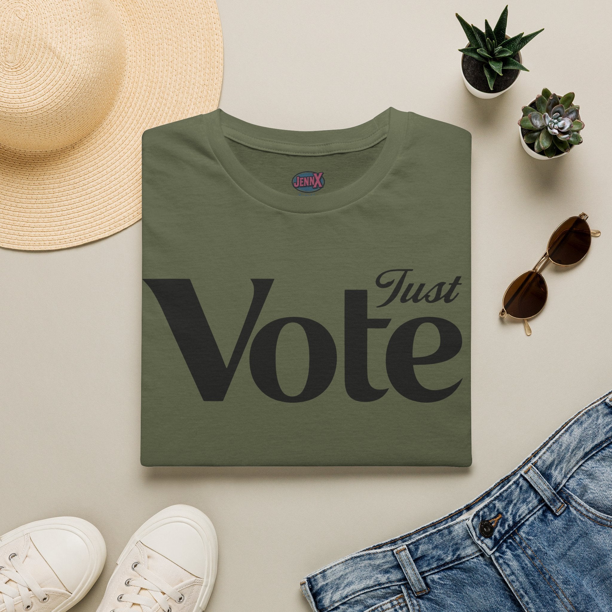 Just Vote T-Shirt I Play on Diet Coke