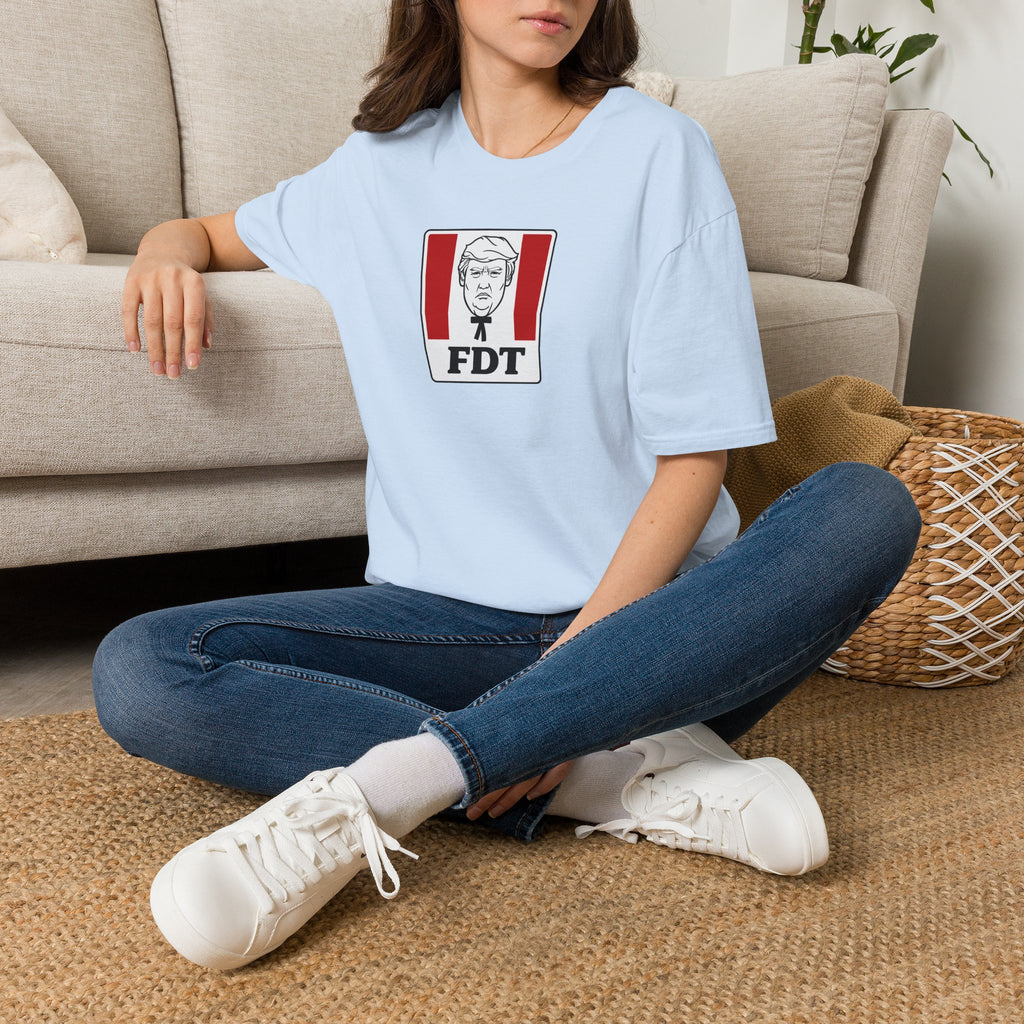 Political Parody T-Shirt I FDT Satirical Logo Tee I KFC Logo