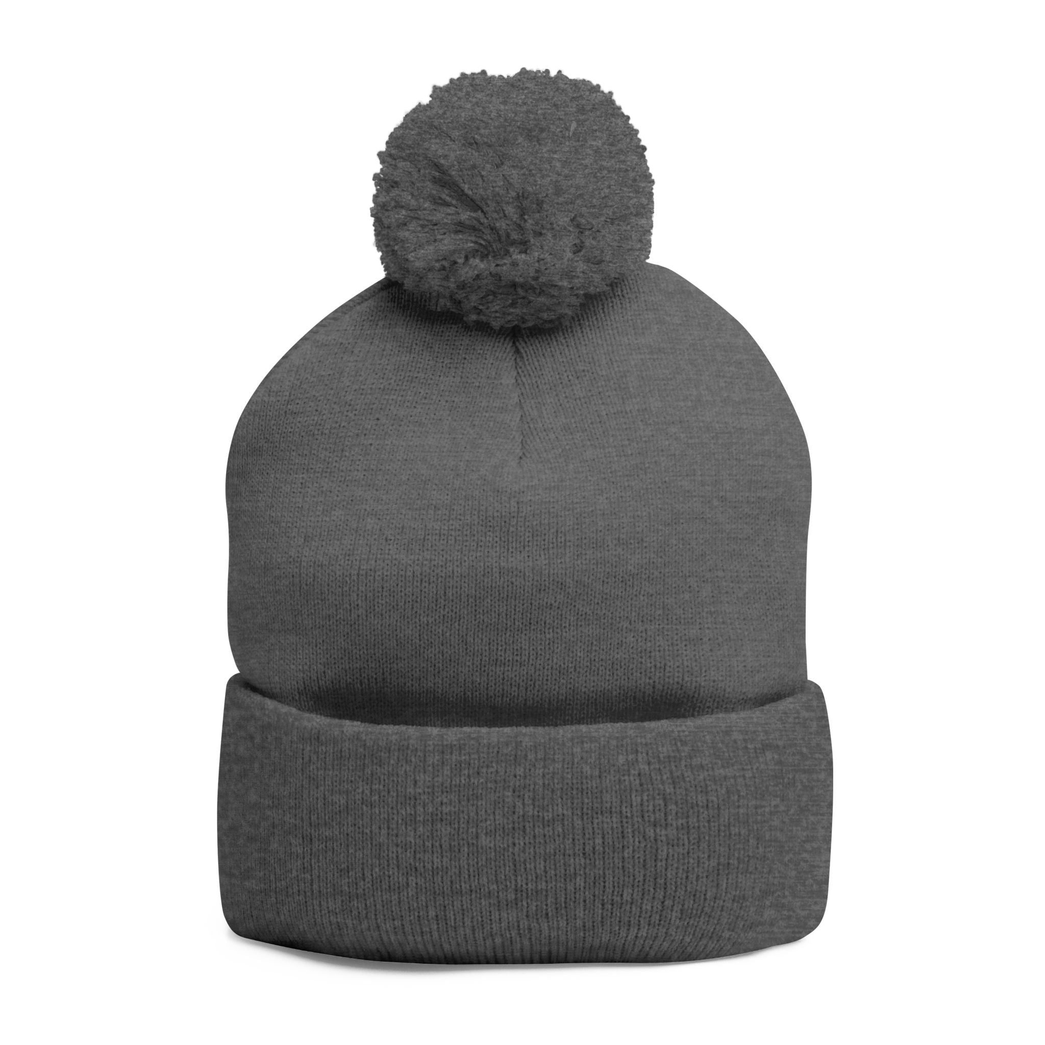 We Are All Pretty Good embroidered Pom Pom Knit Cap beanie with Bullet Hole Protest ICE HSA DHS lies