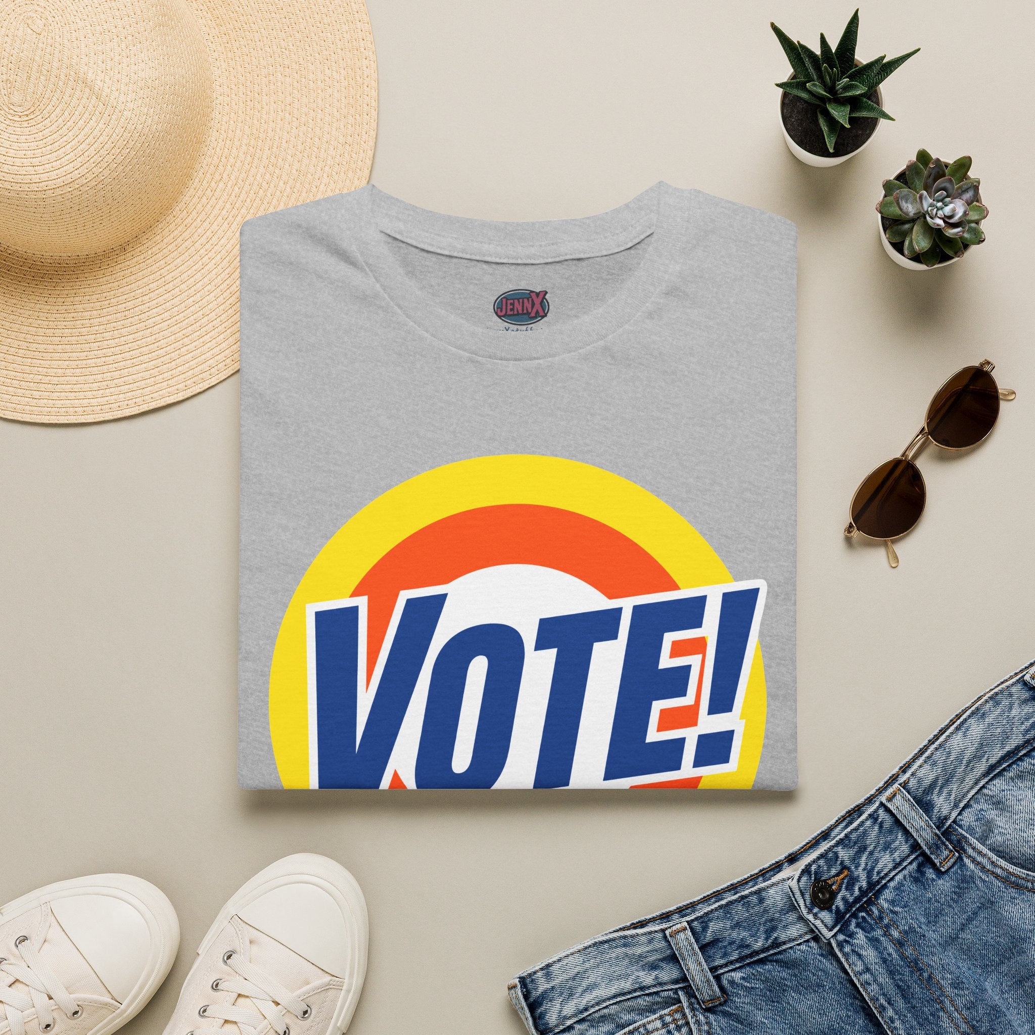 Vote Removes Stubborn Orange Stains Shirt - Anti Trump Political Tee