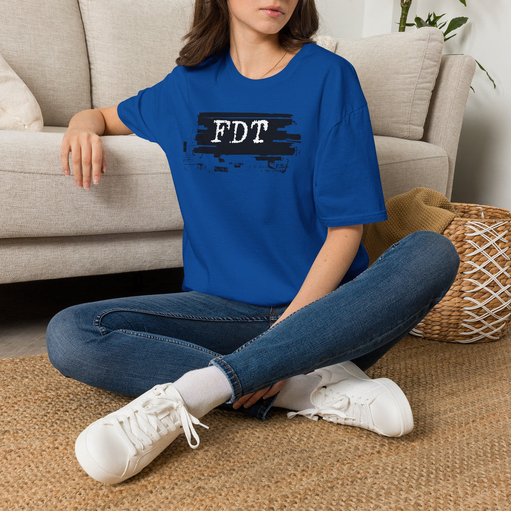 FDT Epstein files T-Shirt | Typewriter Font I Believe the Victims