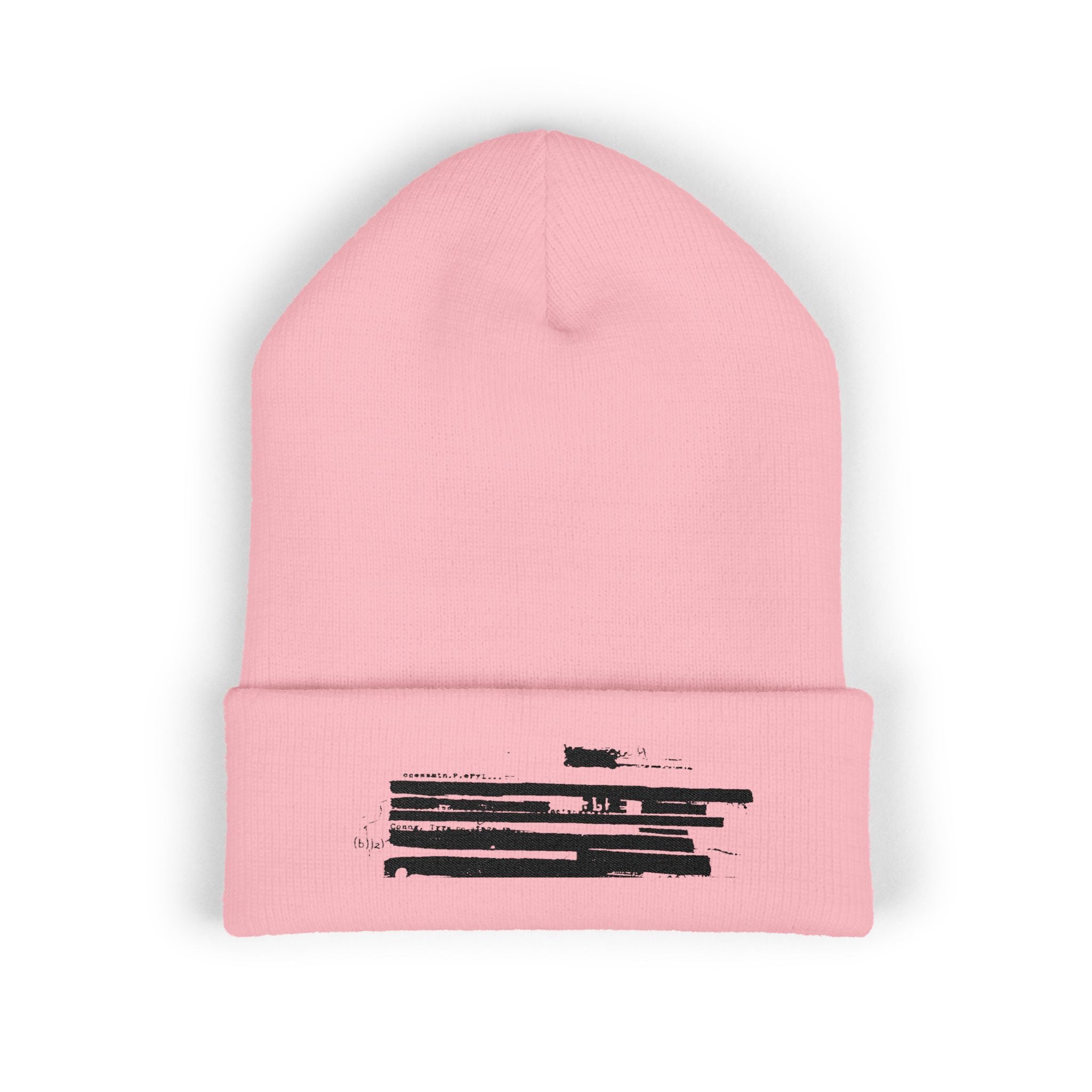 Redacted F.B.I. Files beanie | Embroidered Beanie I Say something without saying anything
