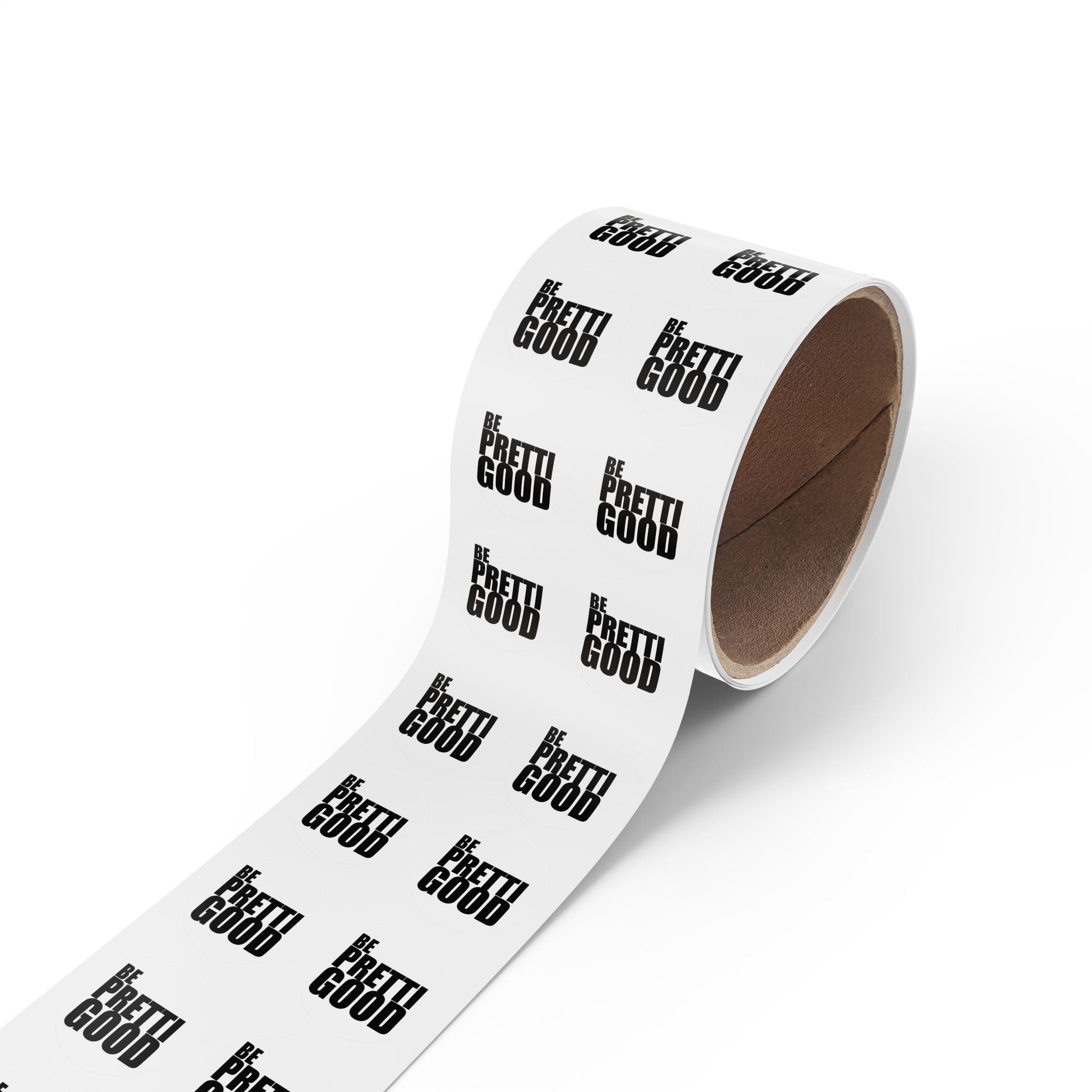 Be Pretti Good Round Sticker Label Rolls | Anti ICE sticker bomb