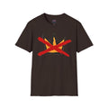 No Kings Crown Protest T-Shirt, Anti-Trump Activist Tee, Unisex Softstyle Shirt, Political Graphic Clothing, Hand-Drawn Protest Art Apparel