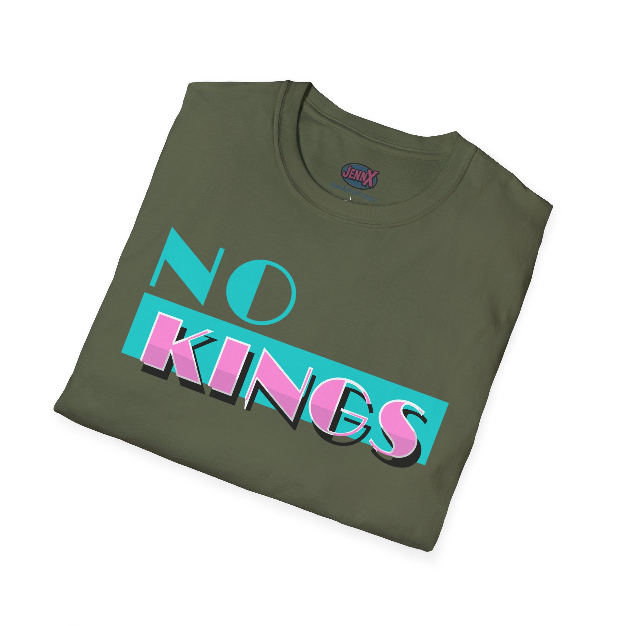 No Kings Miami Vice parody T-Shirt | Generation X