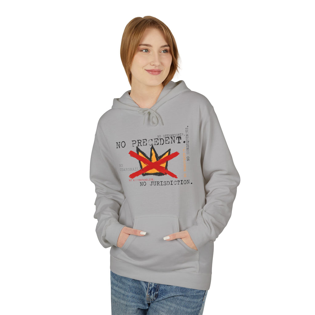 Anti-Trump No Kings hoodie - Hand-drawn - Original Design - Free No Kings sticker