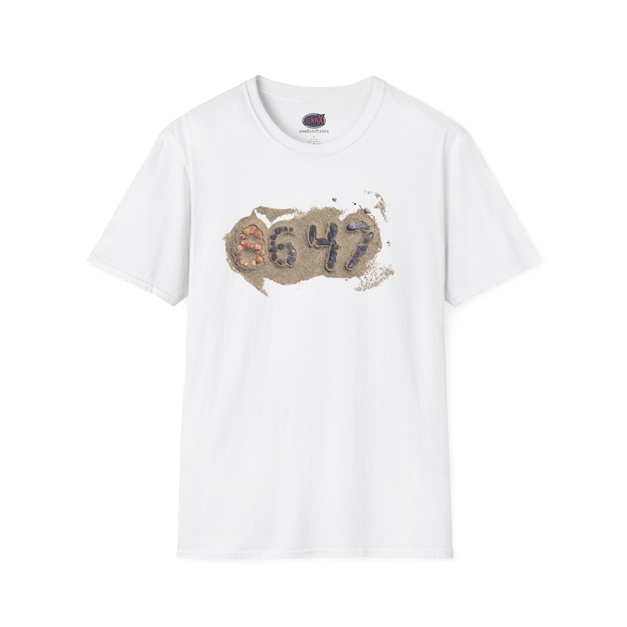 8647 Anti-Trump Seashell T-Shirt | Original Image I James Comey 86 47