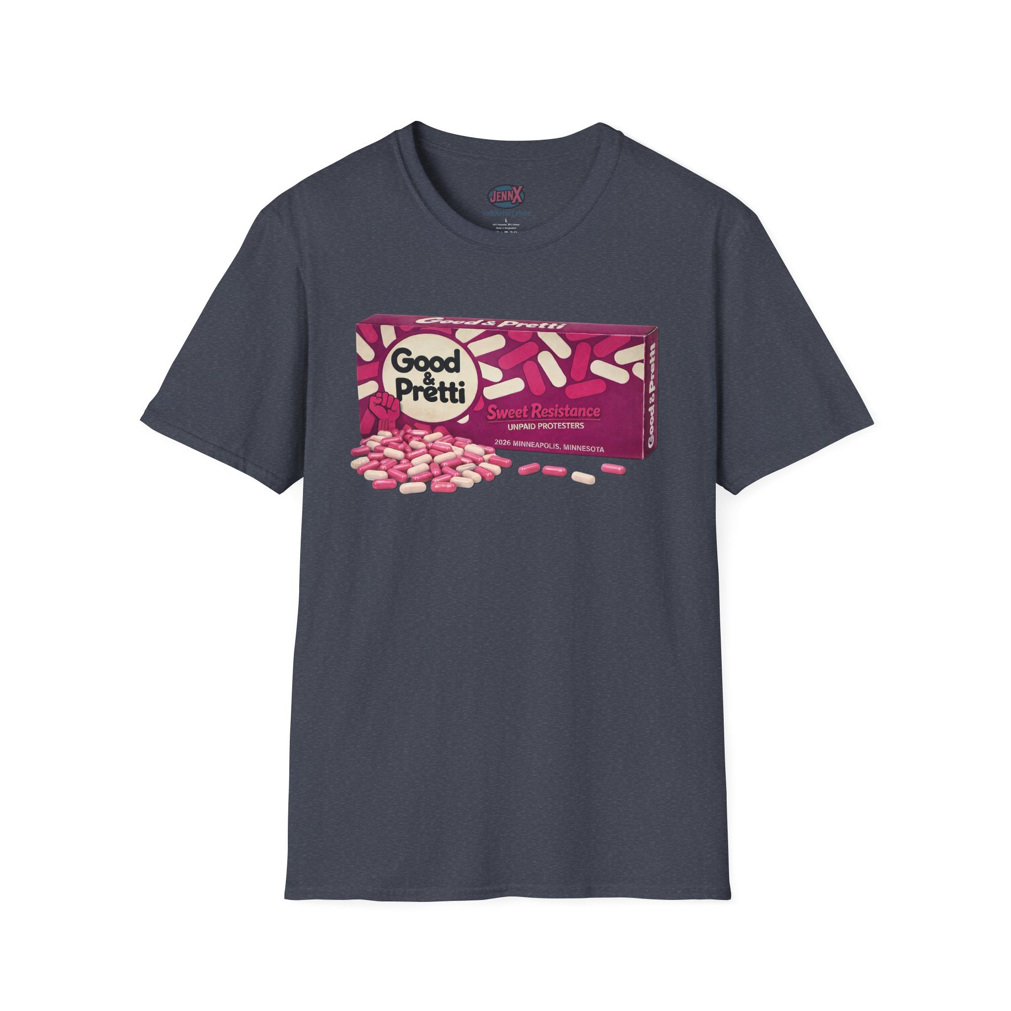 Good Pretti Good and Plenty Candy Box T-Shirt | Original Design