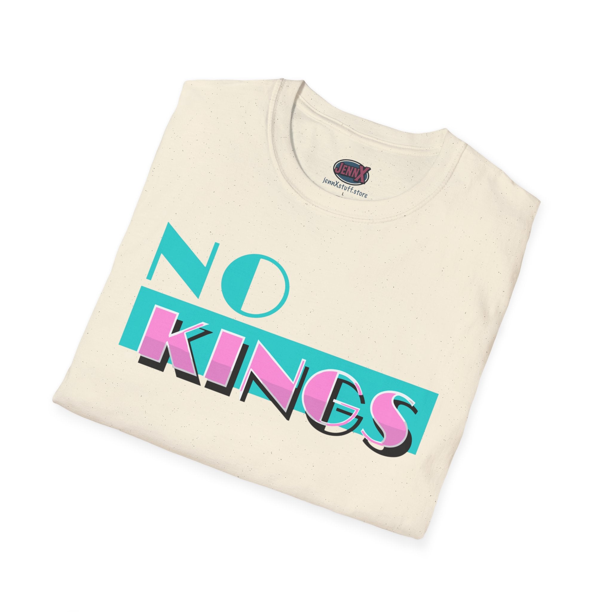 No Kings Miami Vice parody T-Shirt | Generation X