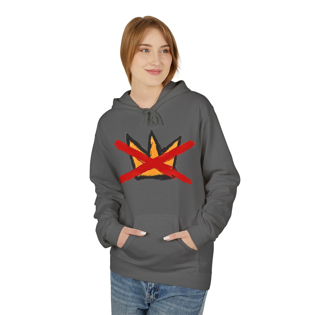 No Kings hoodie I Hand-Drawn