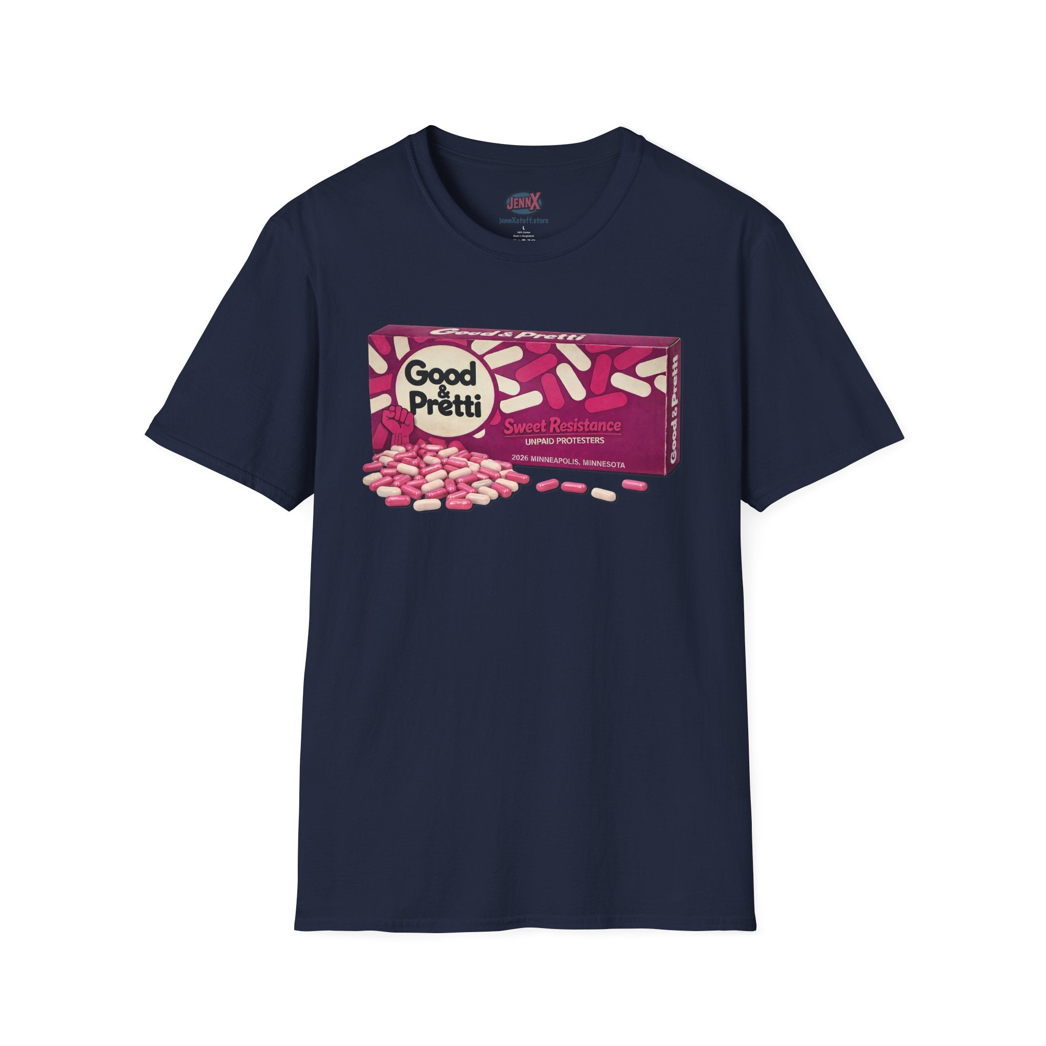 Good Pretti Good and Plenty Candy Box T-Shirt | Original Design