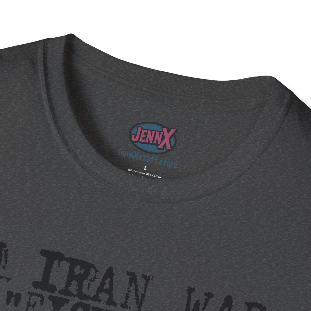 No Iran War No "Excursions" T-Shirt | Anti-War Political Tee