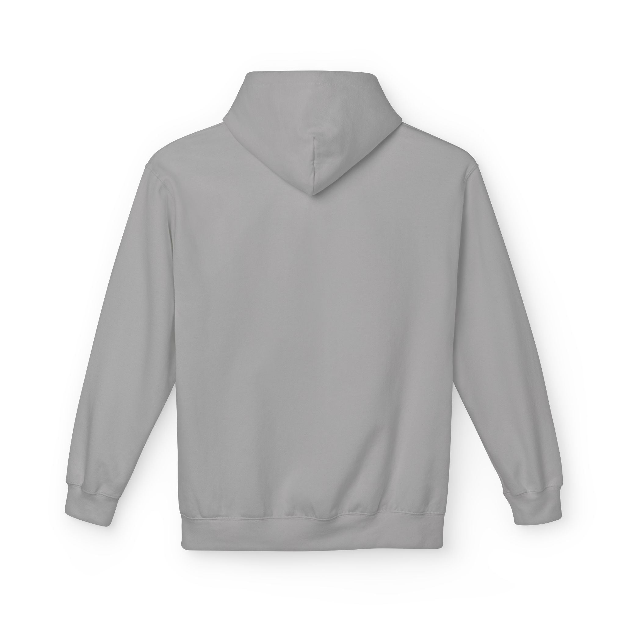 Draft Barron Hoodie | Collegiate Text Logo, White Pullover