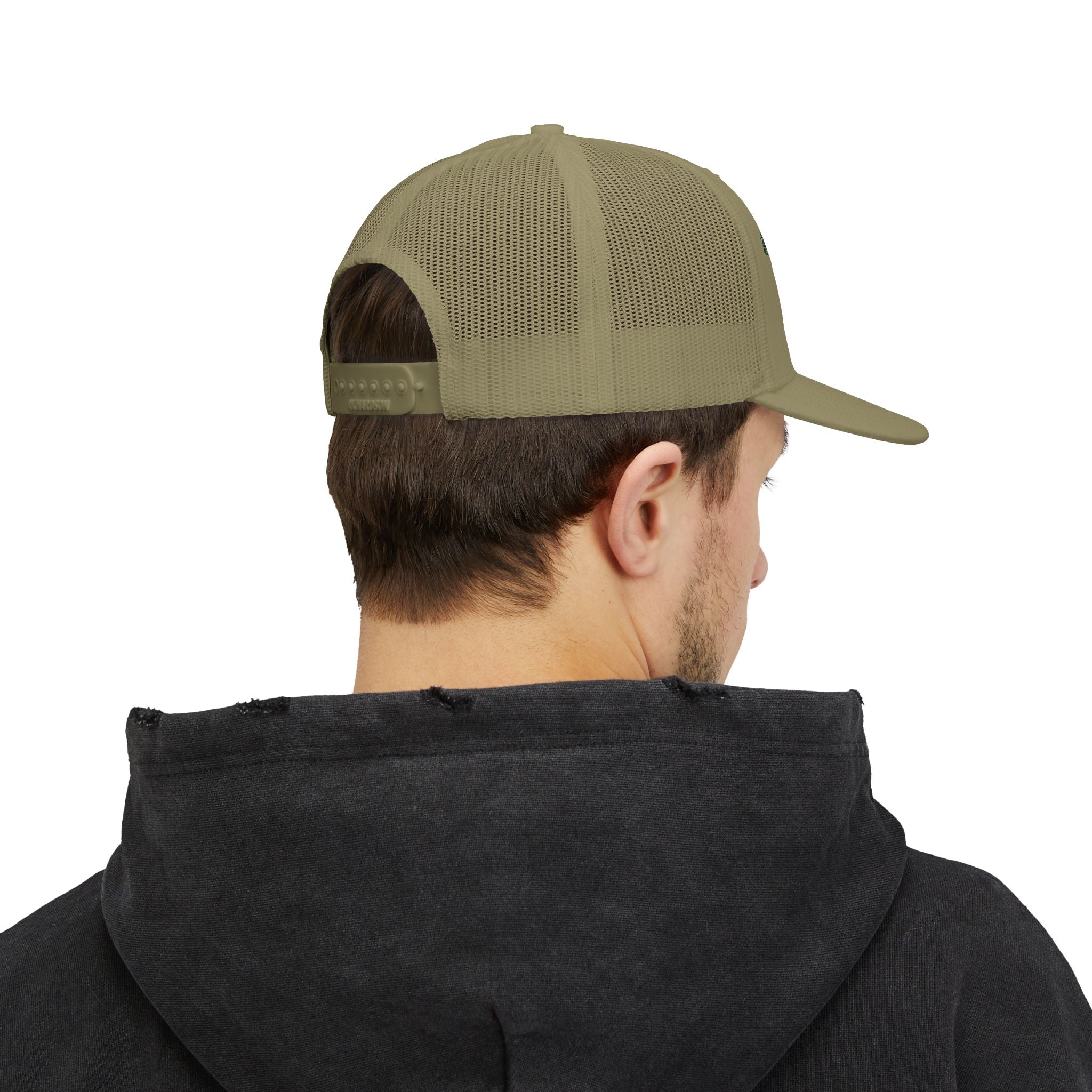 Team Algae Embroidered Snapback Trucker Cap | Reflecting Pool Craziness