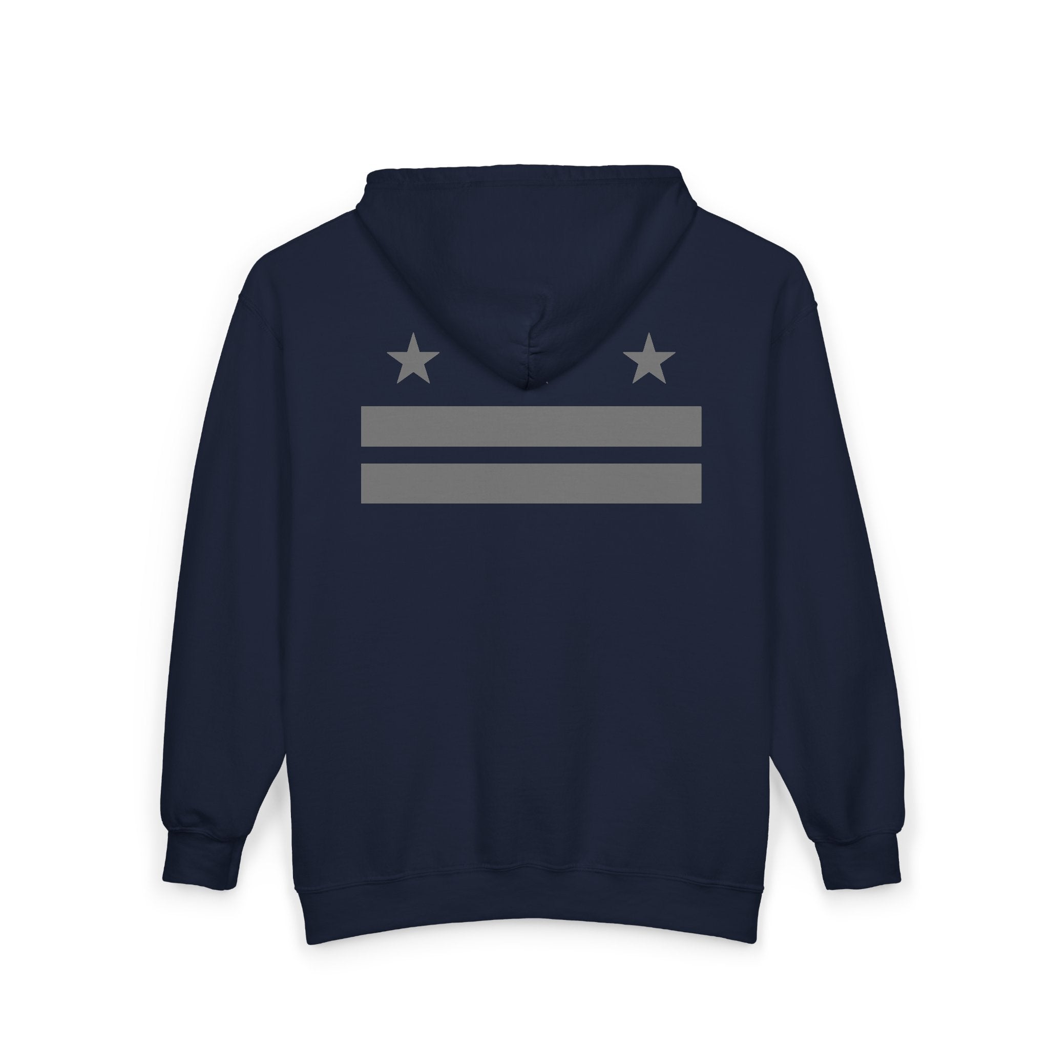 Free DC Flag Hoodie, Muted Protest for Everyday Wear - No Kings