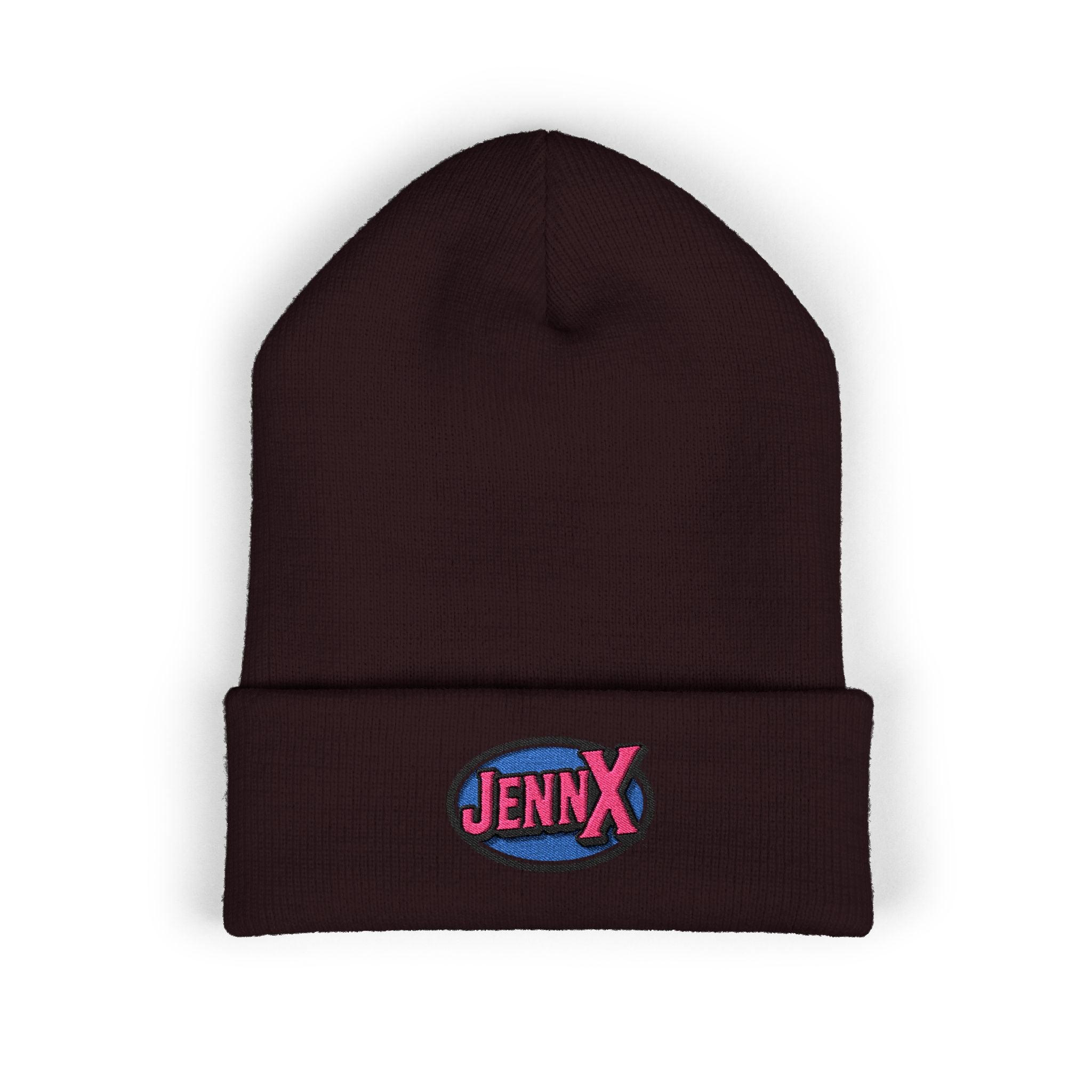JennX Generation X GenX embroidered logo Beanie | Cuffed Winter Hat