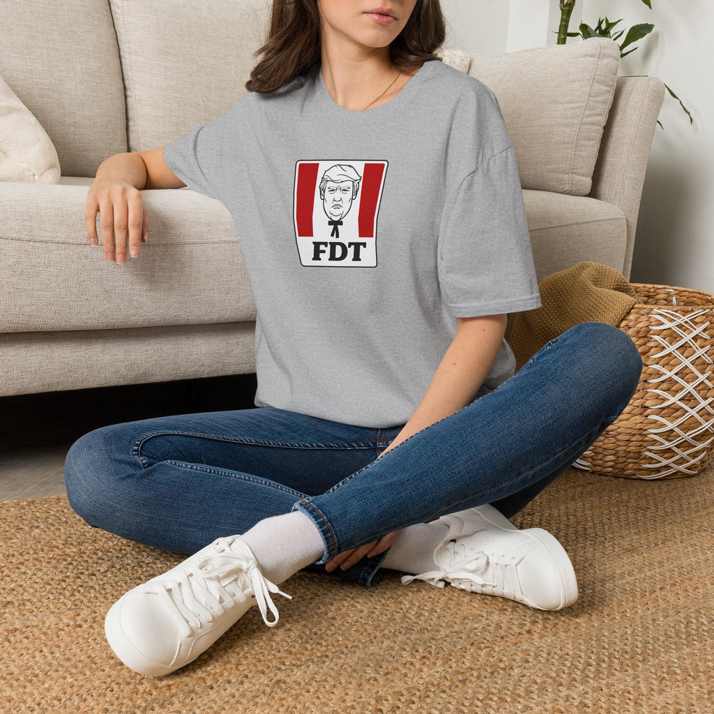 Political Parody T-Shirt I FDT Satirical Logo Tee I KFC Logo