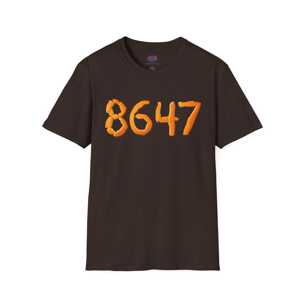 8647 Anti-Trump Shirt | Orange Turd Political Humor