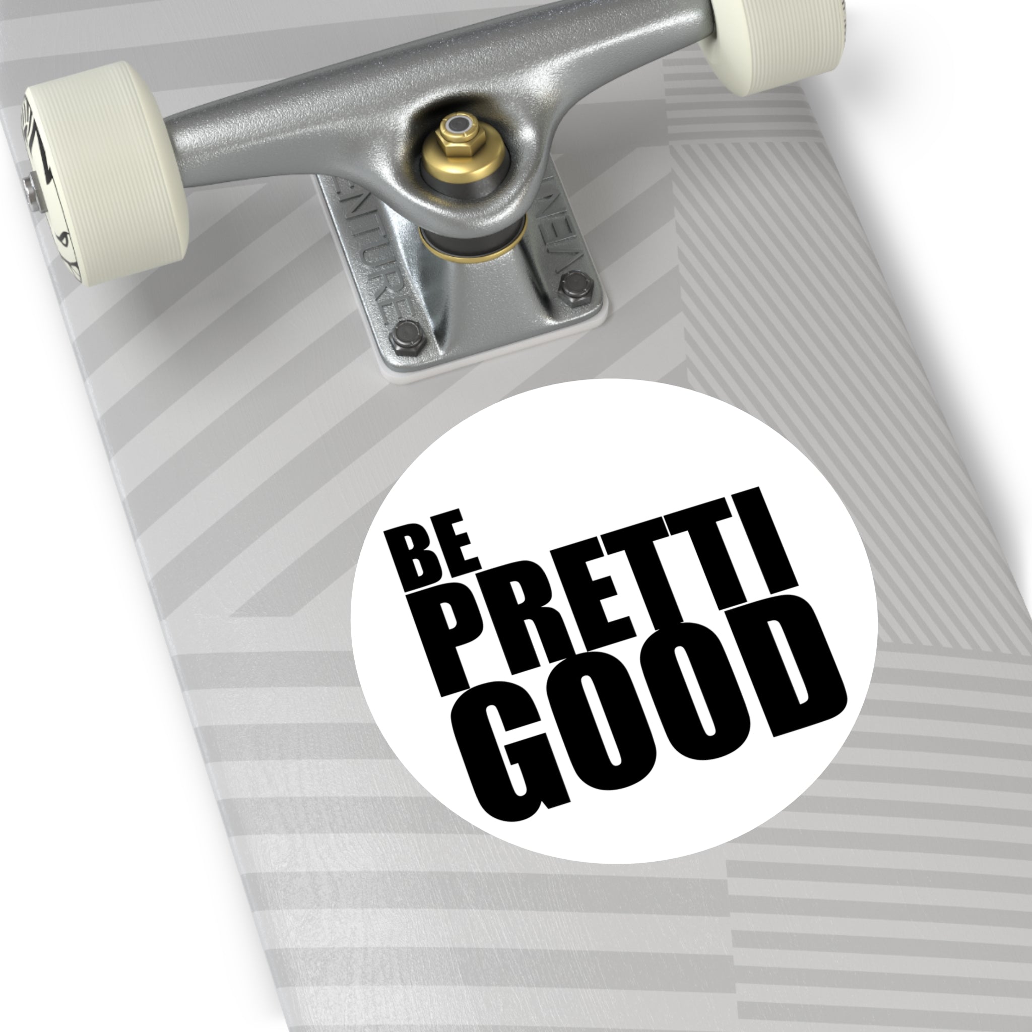 Be Pretti Good Round Sticker | Anti ICE Vinyl Sticker