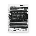 Epstein Files FBI Redacted Design Hardcover Journal Notebook funny Trump transparency quote