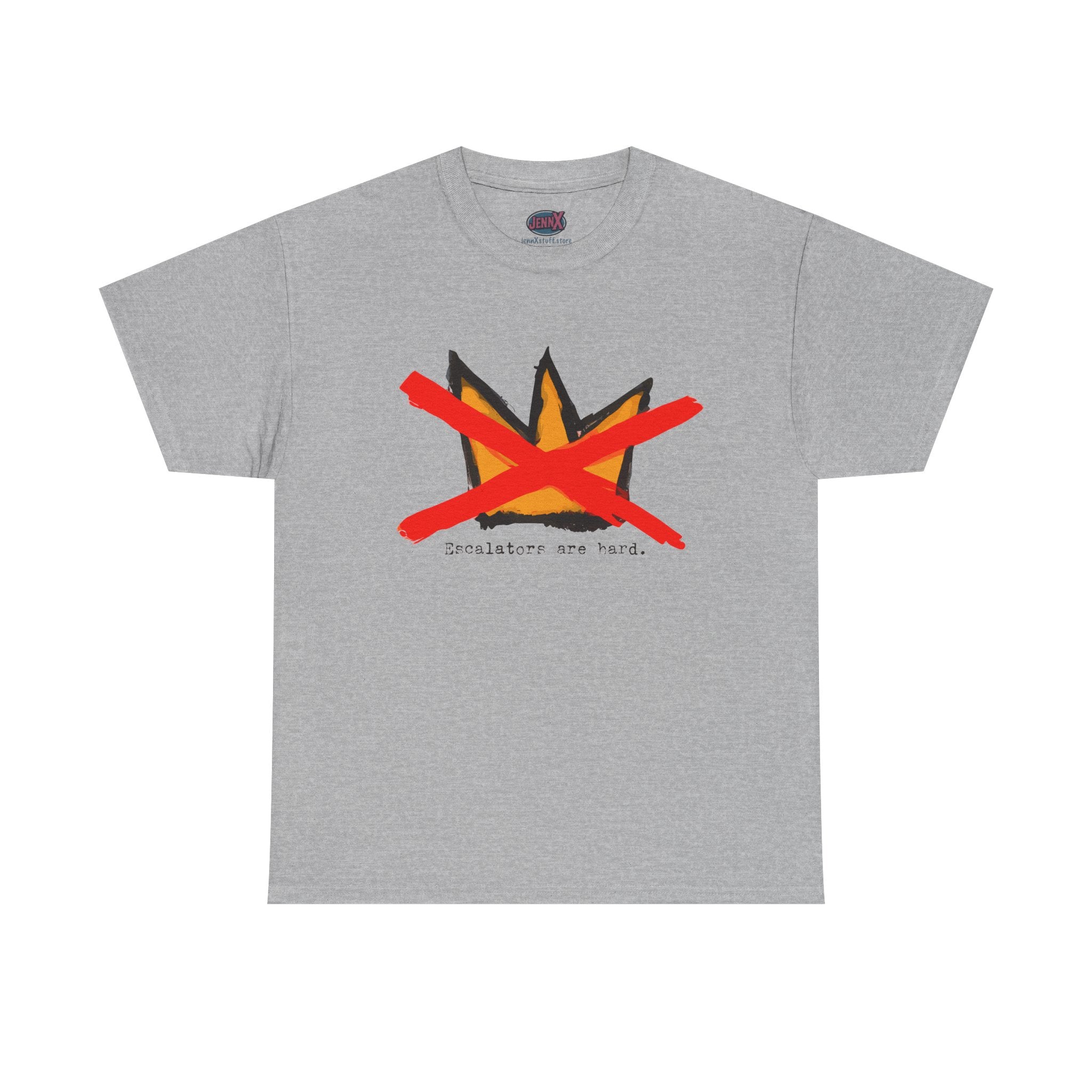Bold Statement Tee - Unisex Heavy Cotton, Unique Graphic T-Shirt for Artists, Gift for Creatives, Casual Wear, Trendy Apparel