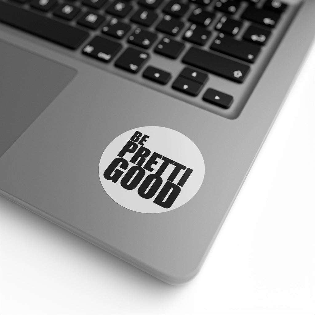 Be Pretti Good Round Sticker Label Rolls | Anti ICE sticker bomb