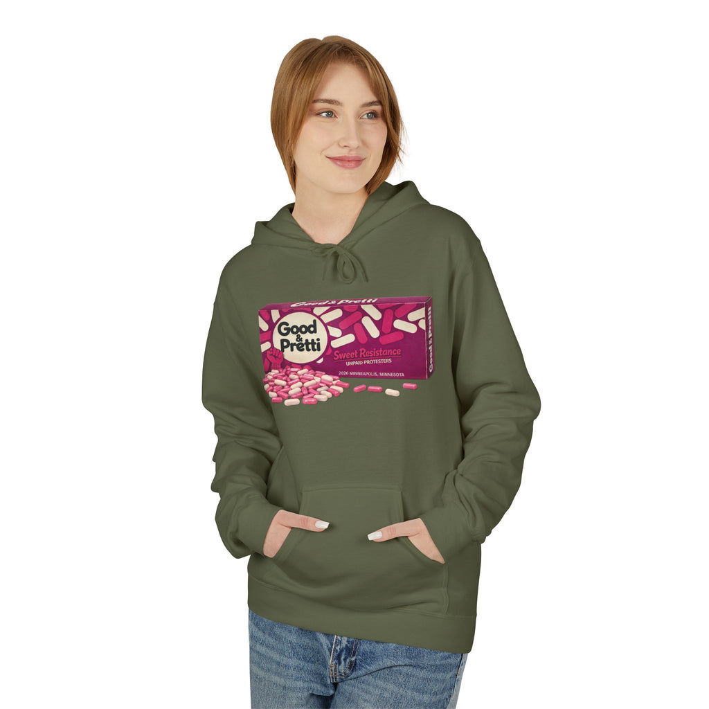 Good Pretti Good and Plenty Candy Box Hoodie | Original Design