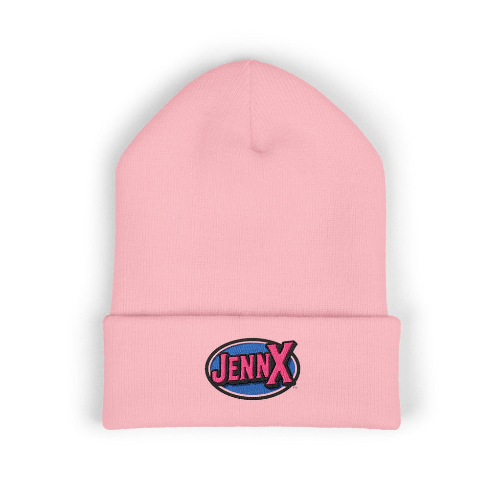 JennX Generation X GenX embroidered logo Beanie | Cuffed Winter Hat