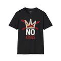 No Kings graphic T-Shirt | Rejecting Kings American Flag, We the People 1776