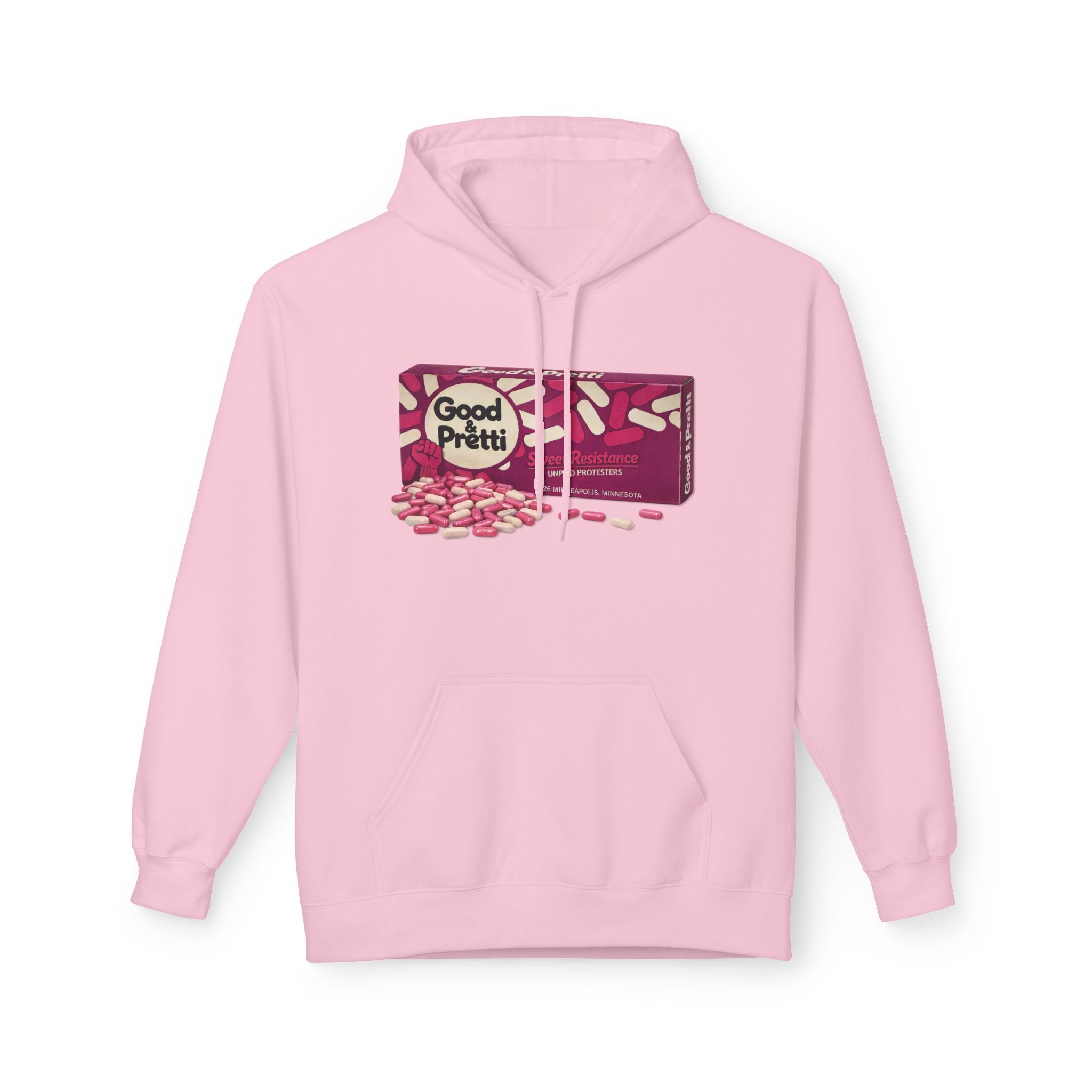 Good Pretti Good and Plenty Candy Box Hoodie | Original Design