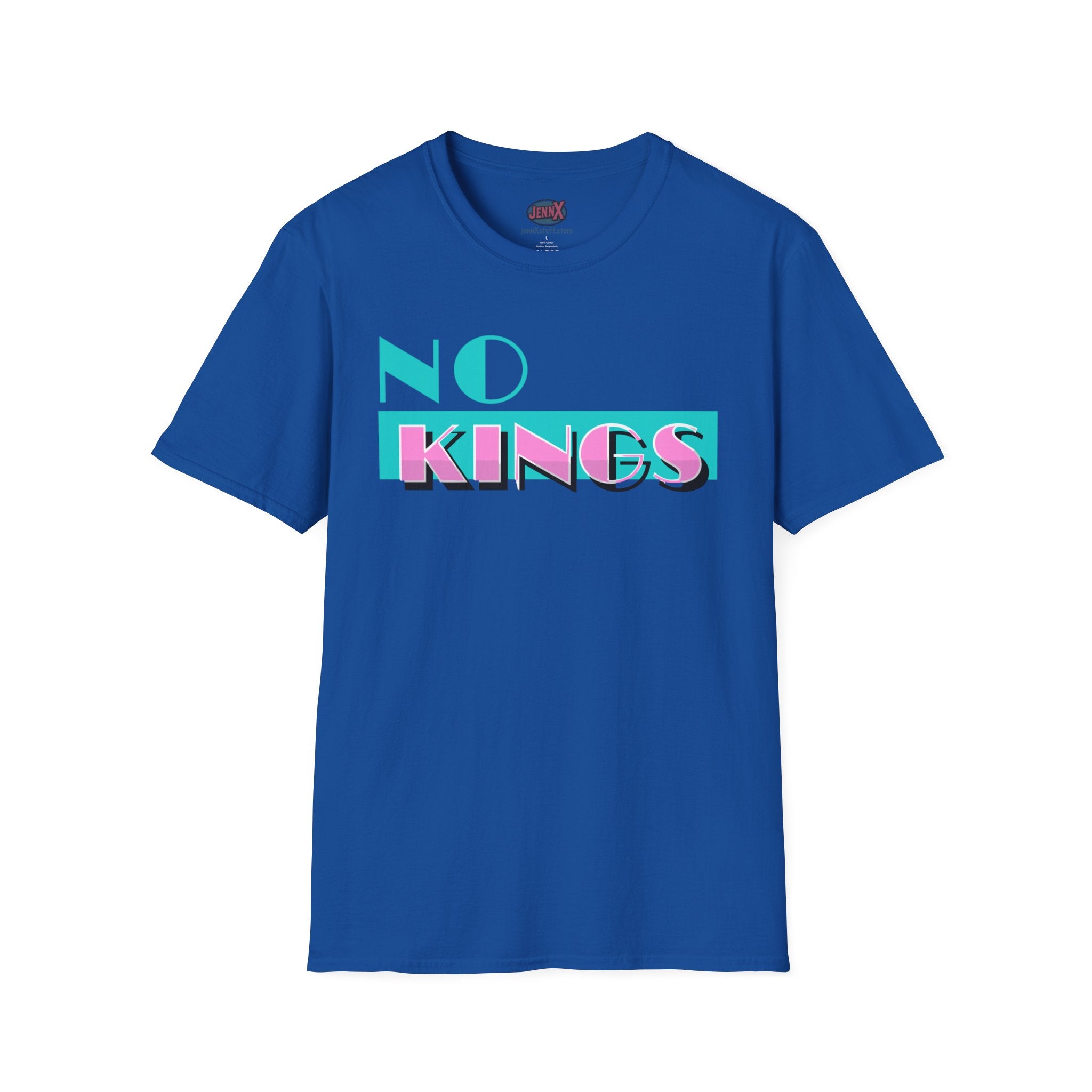 No Kings Miami Vice parody T-Shirt | Generation X