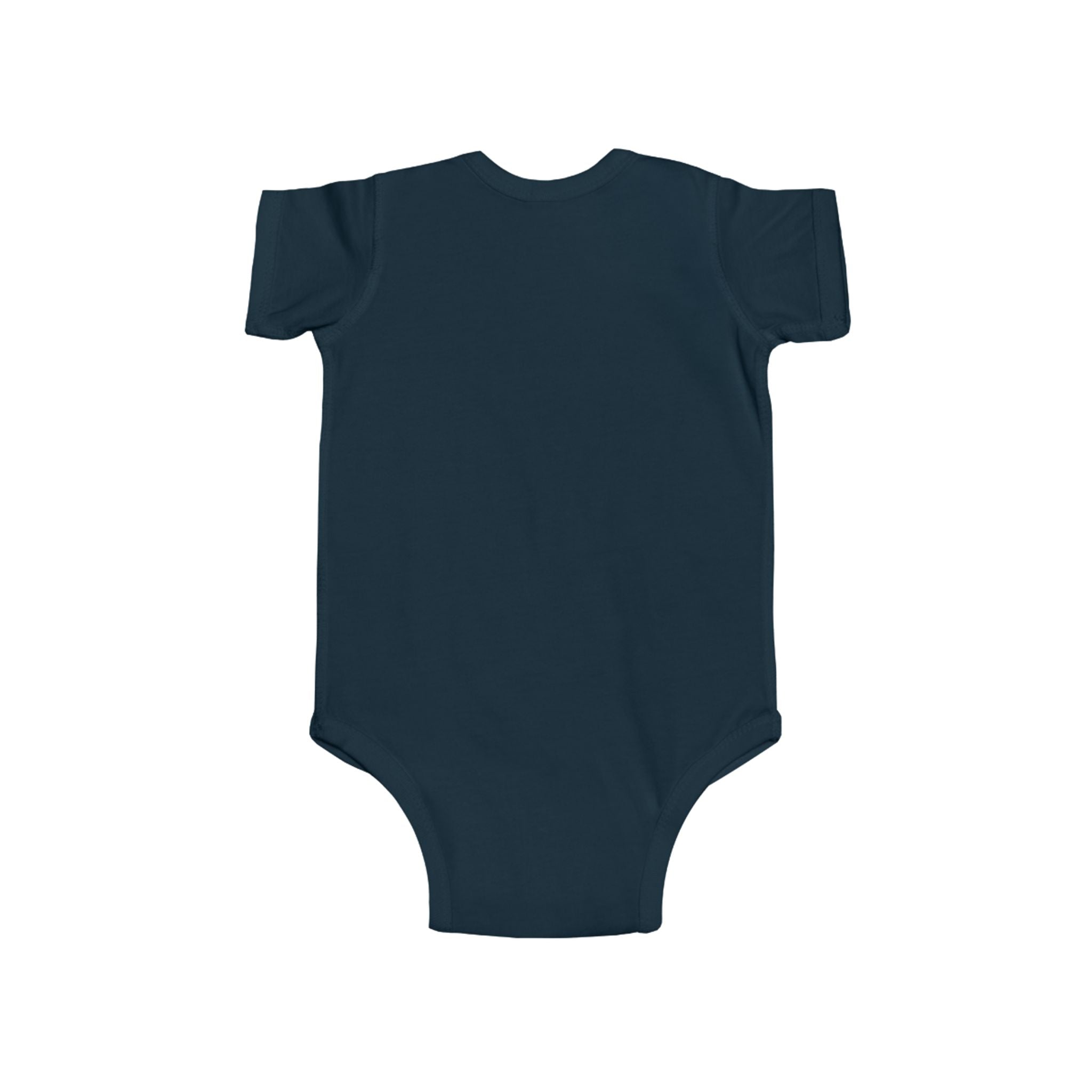 Draft Baron bodysuit Infant Bodysuit | baby onesie with blue varsity text