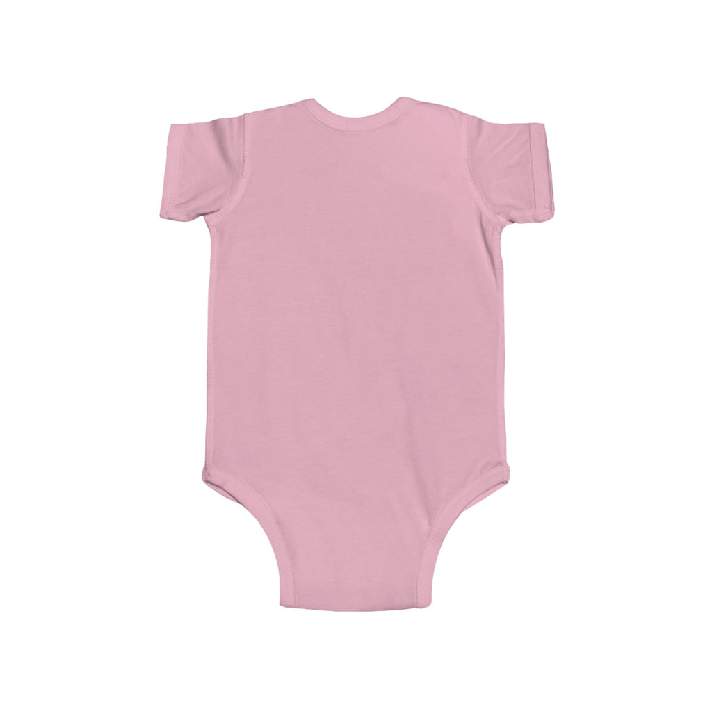 Draft Baron bodysuit Infant Bodysuit | baby onesie with blue varsity text