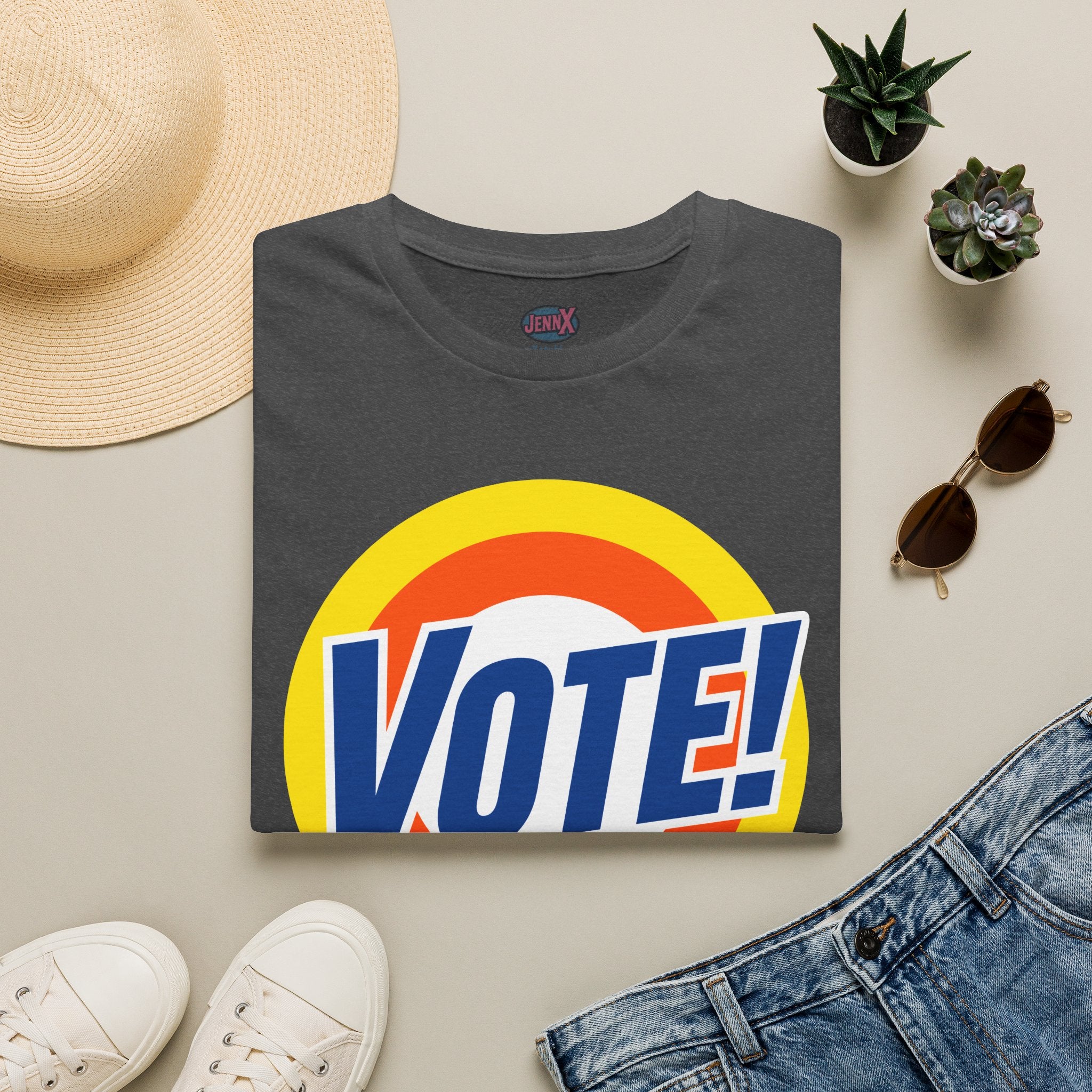 Vote Removes Stubborn Orange Stains Shirt - Anti Trump Political Tee