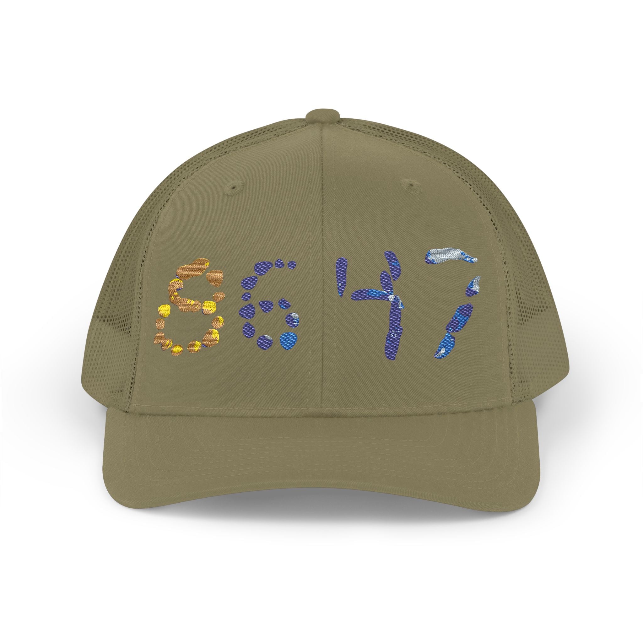 8647 Anti-Trump Seashells Embroidered James Comey Snapback Cap | Trucker Hat, Mesh Back