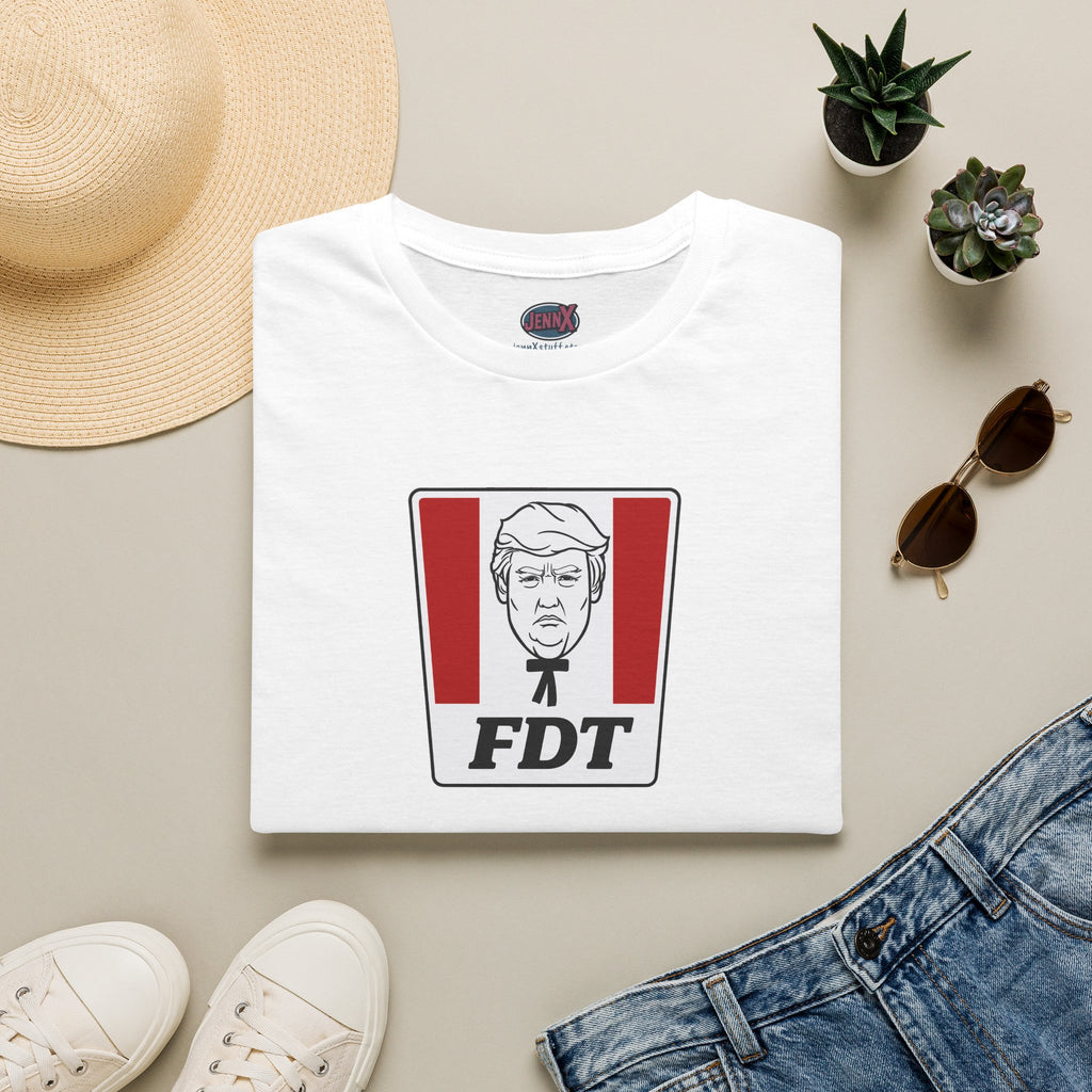 Political Parody T-Shirt I FDT Satirical Logo Tee I KFC Logo
