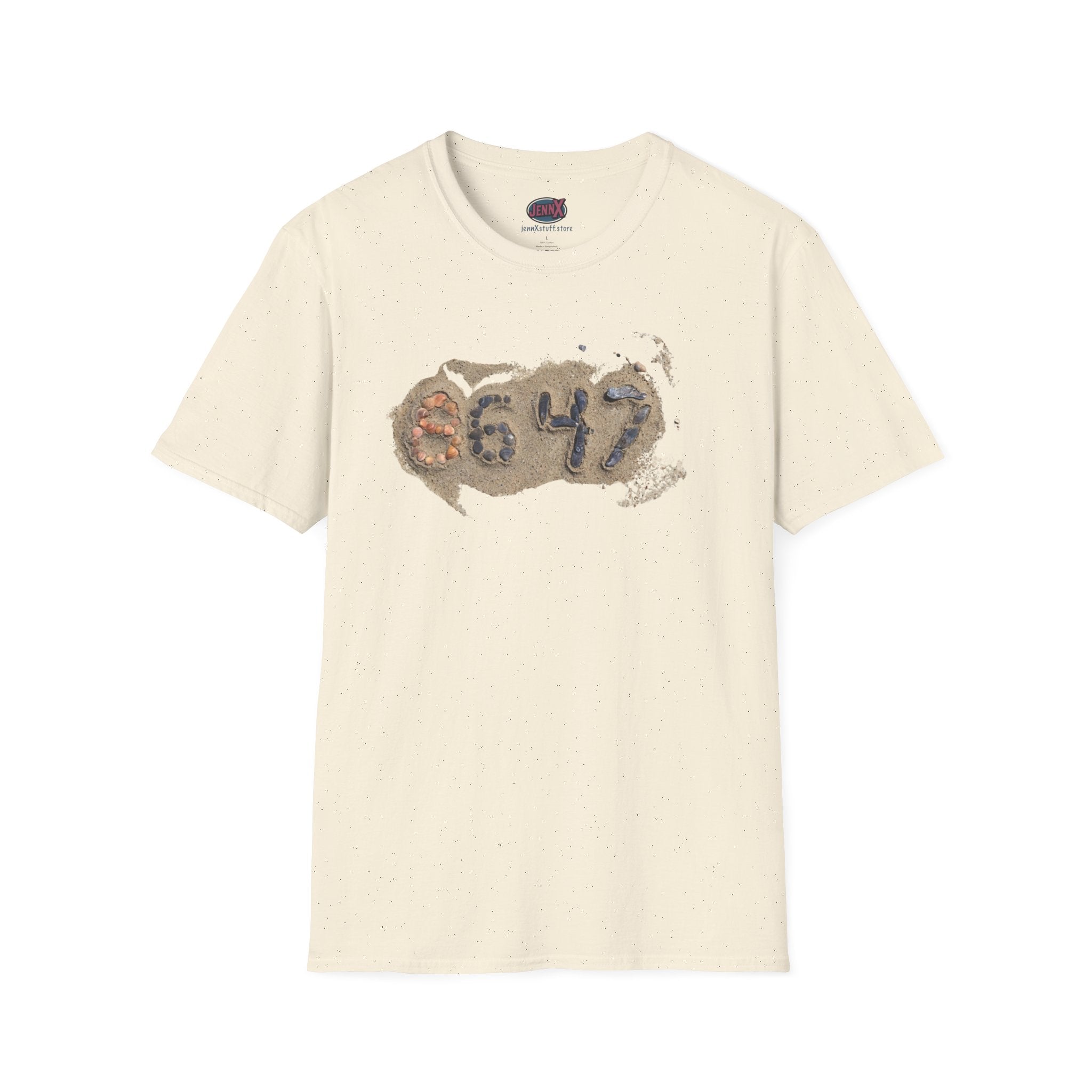 8647 Anti-Trump Seashell T-Shirt | Original Image I James Comey 86 47