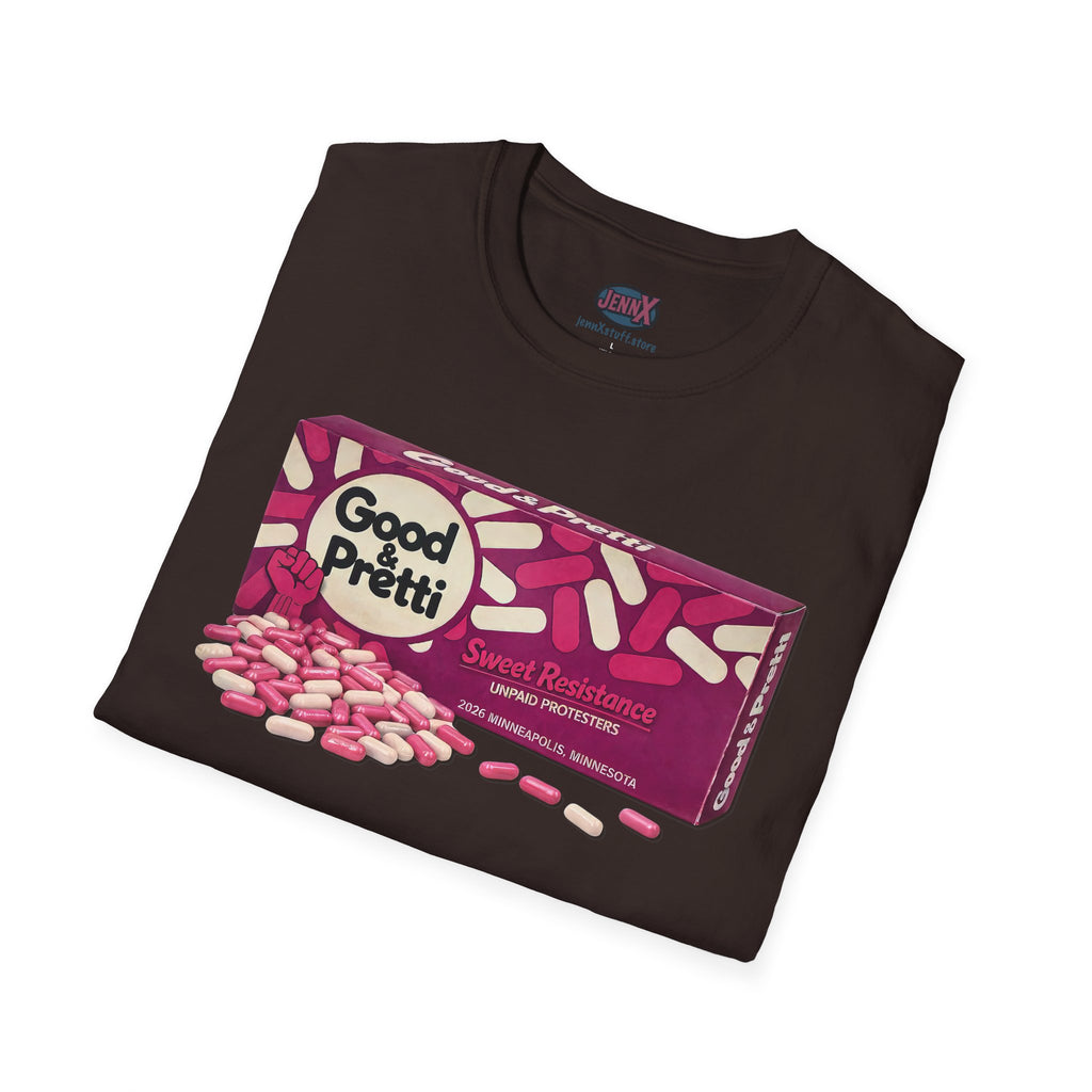 Good Pretti Good and Plenty Candy Box T-Shirt | Original Design