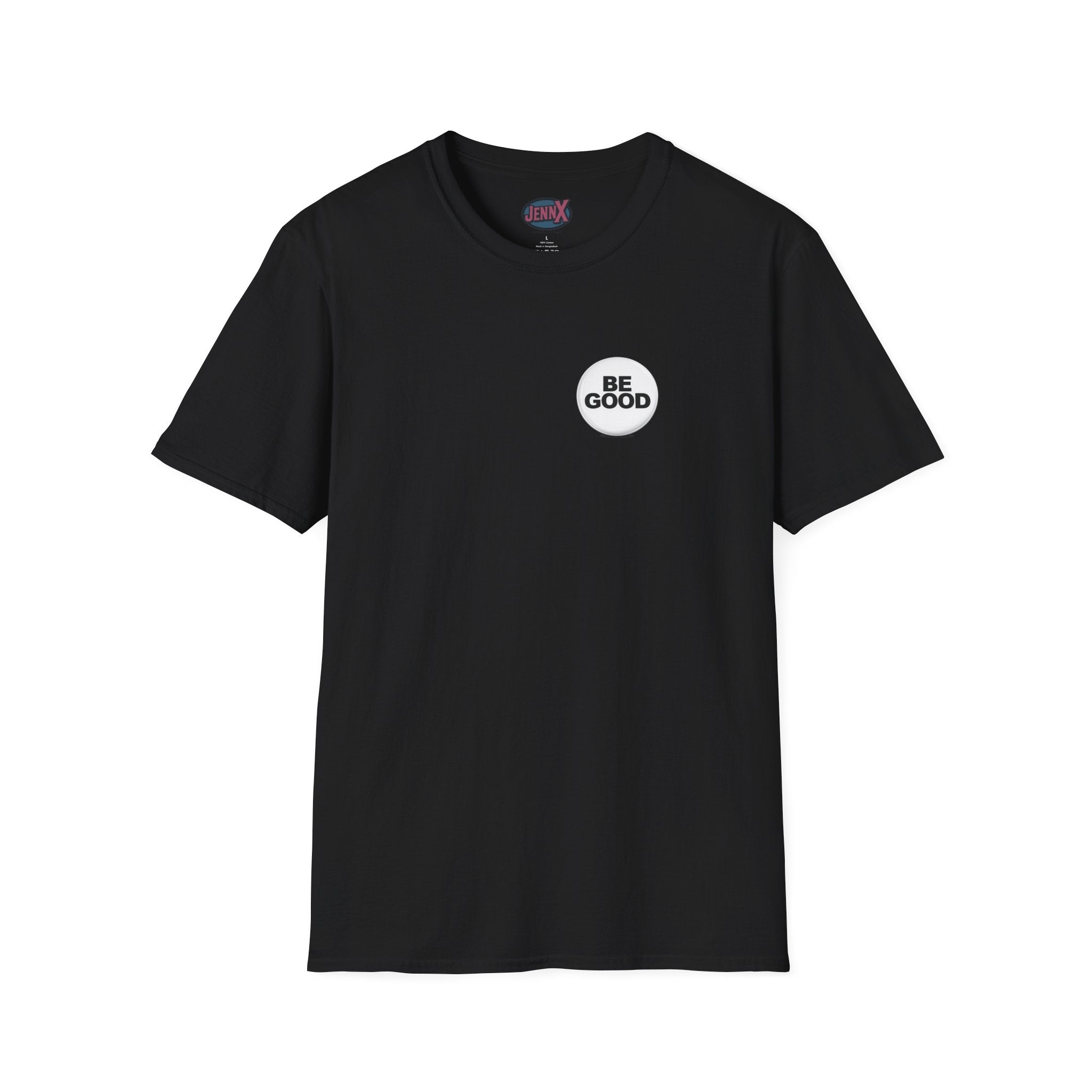 Be Good pin button shirt inspired by the Golden Globes