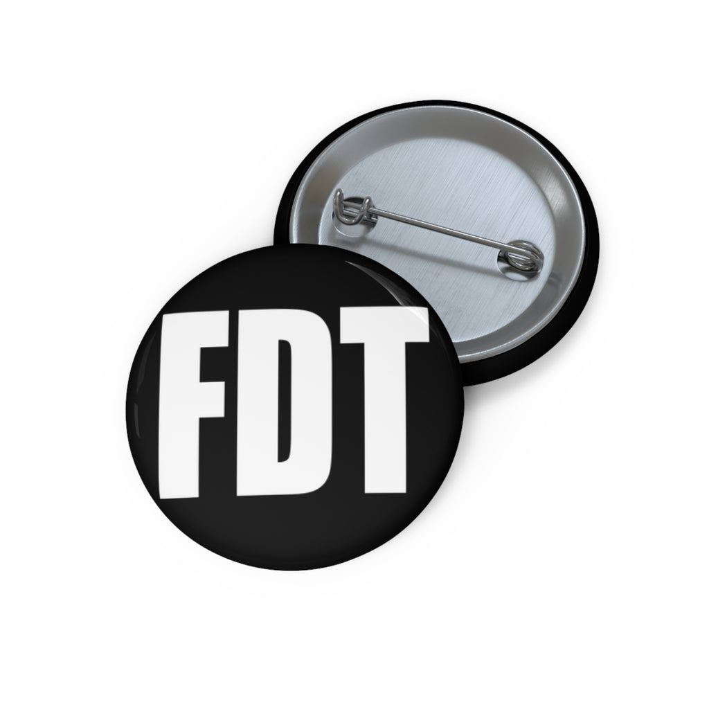 FDT BOLD pin Anti Trump Button