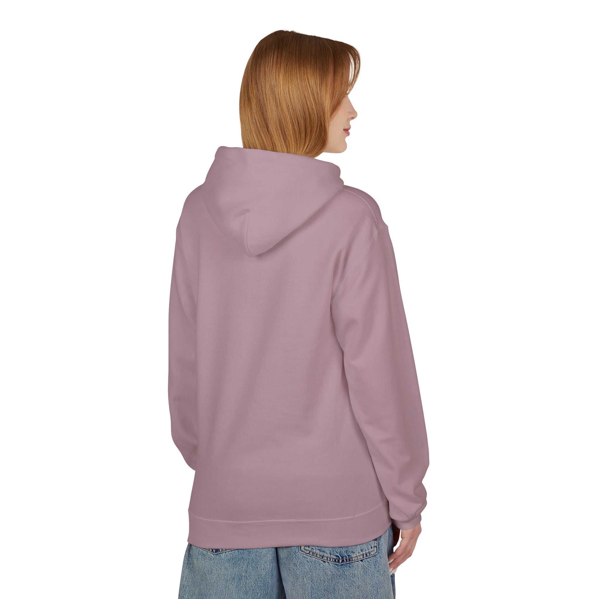 Draft Barron Hoodie | Collegiate Text Logo, White Pullover