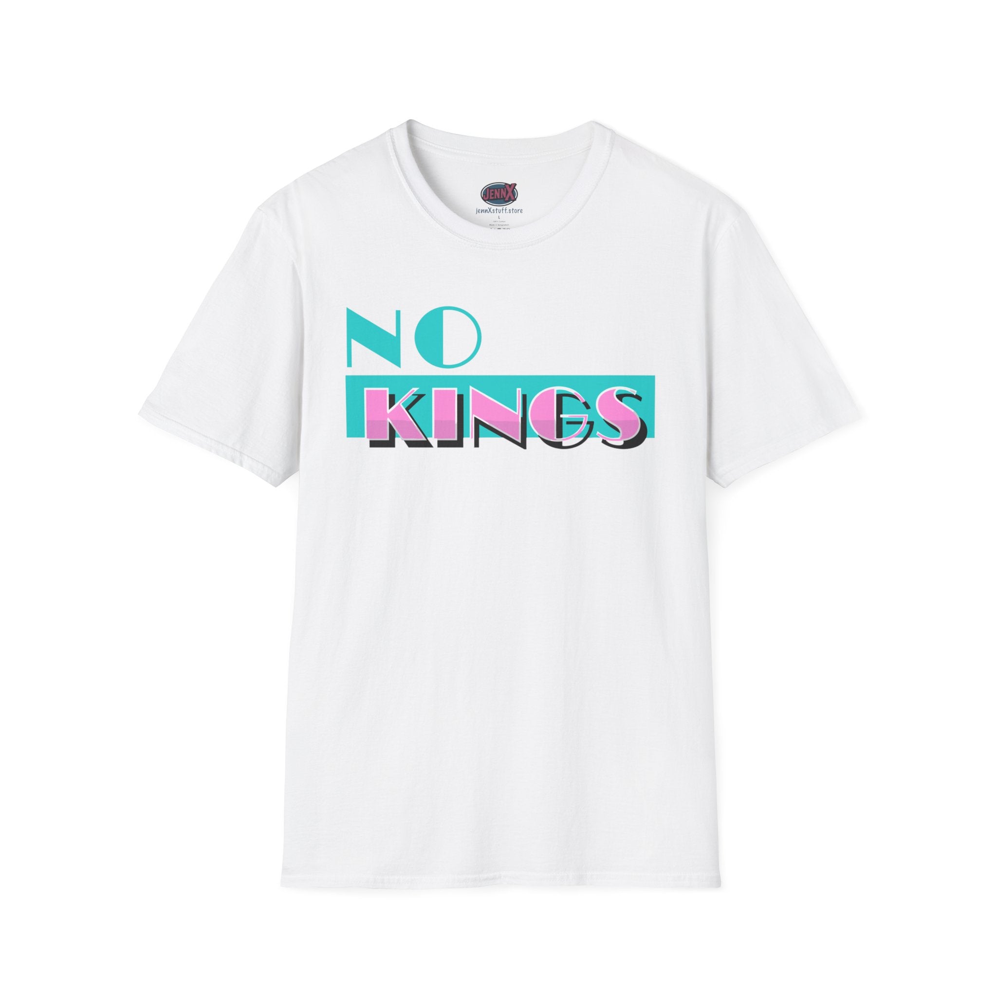 No Kings Miami Vice parody T-Shirt | Generation X